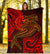 Tahiti Premium Blanket - Red Shark Polynesian Tattoo - Polynesian Pride