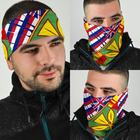 Hawaii Two Flag Bandana 3-Pack - White - AH - Polynesian Pride