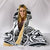 Polynesian Hooded Blanket - Maui Tattoo (White) - Polynesian Pride