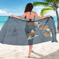 Hibiscus Art Sarong - Polynesian Pride