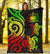 Samoa Polynesian Premium Blanket - Reggae Tentacle Turtle - Polynesian Pride