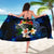 Tonga Polynesian Sarong - Turtle With Plumeria Flowers - Polynesian Pride