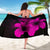 Hawaii Hibiscus Sarong - Turtle Map - Pink - Polynesian Pride