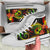 Tonga Polynesian High Top Shoes - Reggae Plumeria - Polynesian Pride