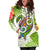 Polynesian Hawaii Women Hoodie Dress Turtle Colorful - Polynesian Pride