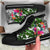 Fiji High Top Shoes White - Turtle Plumeria Banana Leaf - Polynesian Pride