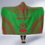 Vanuatu Flag Polynesian Chief Hooded Blanket - Polynesian Pride