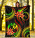 Tonga Polynesian Premium Blanket - Reggae Plumeria - Polynesian Pride