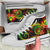 American Samoa Polynesian High Top Shoes - Reggae Plumeria - Polynesian Pride