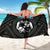 Tonga Personalised Sarong - Tonga Seal With Polynesian Tattoo Style (Black) - Polynesian Pride