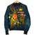 Polynesian Hawaii Men's Bomber Jacket - Legend of Samoa (Blue) - Polynesian Pride