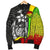 Federated States of Micronesia Men's Bomber Jackets Reggae - Turtle With Hook - Polynesian Pride