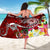 FSM Custom Personalised Sarong - Turtle Plumeria (Red) - Polynesian Pride