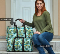 Tropical Palm Trees Blue Hawaii Travel Bag - Polynesian Pride