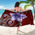 Plumeria Violet Polynesia Red Sarong - Polynesian Pride