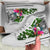 American Samoa High Top Shoes White - Turtle Plumeria Banana Leaf - Polynesian Pride