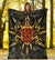 Hawaii Turtle Polynesian Tropical Gold Premium Blanket - Alone Style - AH - Polynesian Pride