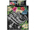 Fiji Polynesian Quilt Bed Set - Summer Plumeria (Black) - Polynesian Pride