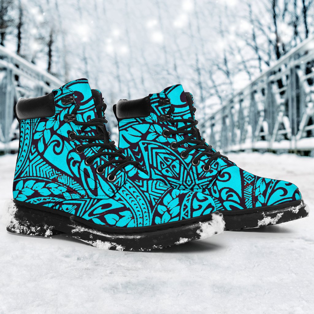 Polynesian 25 Season Boots - Polynesian Pattern - Polynesian Pride
