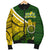 Cook Islands Men Bomber Jacket Style Turtle Rugby - Polynesian Pride