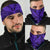 Hawaii Polynesian Kanaka Bandana Purple - Polynesian Pride