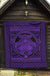 Hawaii Polynesian Pele Kanaka Premium Quilt Purple - Polynesian Pride
