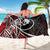 Yap Sarong - Tribal Flower Special Pattern Red Color - Polynesian Pride