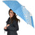 Fiji Tapa Rugby All Over Print Umbrellas version Style You Win - Blue - Polynesian Pride