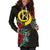 Vanuatu Hoodie Dress - Vanuatu Flag Hibiscus - Polynesian Pride