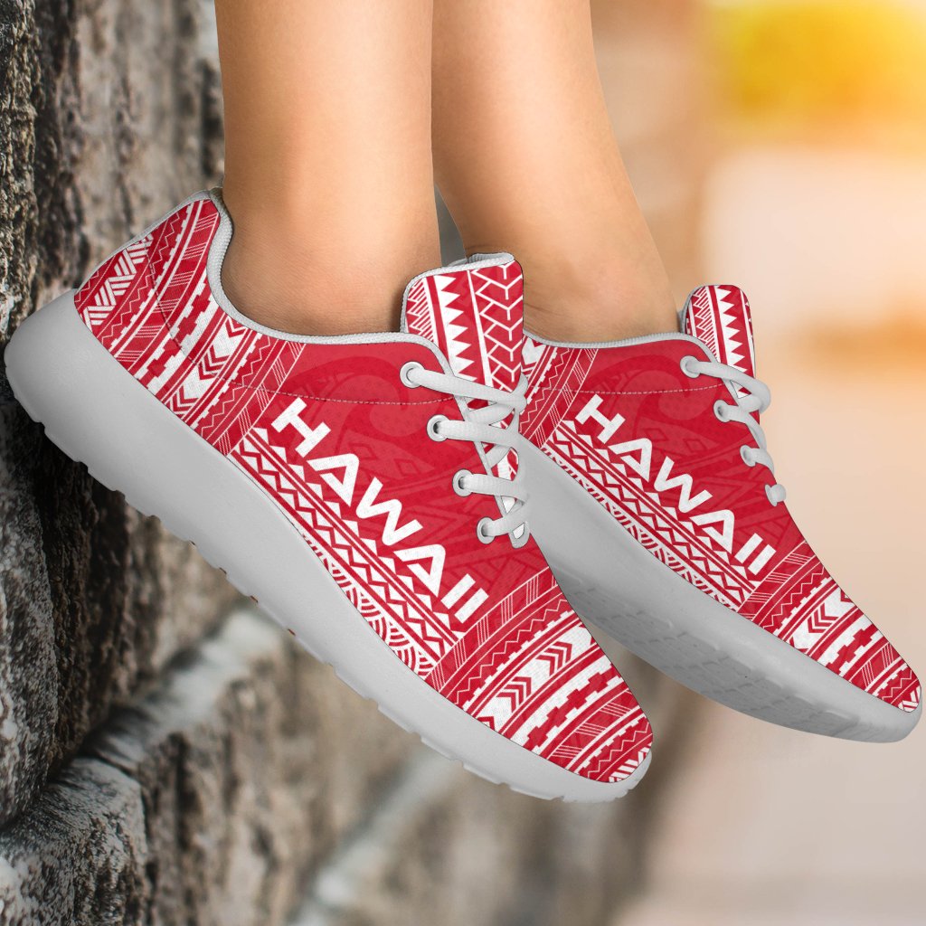 Hawaii Sporty Sneakers - Polynesian Chief Flag Version - Polynesian Pride