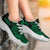 Kanaka White Chunky Sneakers Green - Circle Style - Polynesian Pride