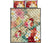 Hawaii Floral Turtle Quilt Bed Set - Beige Beige - Polynesian Pride