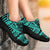 Polynesian Seamless Turquoise Chunky Sneakers - Polynesian Pride