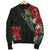 Cook Islands Hibiscus Women's Bomber Jacket - Polynesian Pride