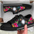 Marshall Islands Low Top Shoe - Hibiscus Polynesian Pattern - Polynesian Pride