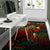 Guam Area Rugs Turtle Hibiscus Reggae - Polynesian Pride