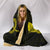 Anchor Yellow Poly Tribal Hooded Blanket - Polynesian Pride