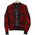 Palau Men Bomber Jackets - Polynesian Tattoo Red - Polynesian Pride