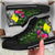 Palau High Top Shoes - Turtle Plumeria Banana Leaf - Polynesian Pride