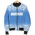 Kosrae Women's Bomber Jacket - Fog Blue Style - Polynesian Pride