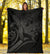 Hawaii Turtle Hibiscus Polynesian Vintage Premium Blanket - Gray - Polynesian Pride