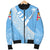 (Custom Personalised) Fiji Tapa Rugby Women Bomber Jacket version Style You Win - Blue - Polynesian Pride