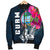 Guam Men's Bomber Jacket - Guam Summer Vibes - Polynesian Pride