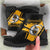 Cornwall Rugby Leather Boots - Cornish Rugby Art - Polynesian Pride