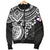 American Samoa Polynesian Bomber Jacket (Men) - Black Turtle - Polynesian Pride