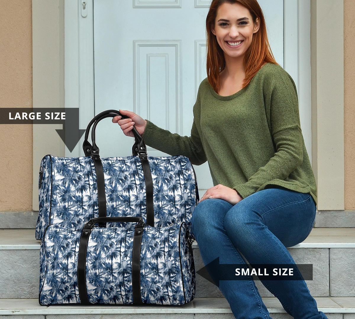 Hawaii Palm Trees And Tropical Branches Hawaii Travel Bag - Polynesian Pride