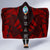 Guam Hooded Blanket - Polynesian Tattoo Red - Polynesian Pride