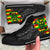 Hawaii High Top Shoes Kanaka Maoli Flag Polynesian Pride Black AH - Polynesian Pride