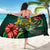 Tuvalu Polynesian Sarong - Green Turtle Hibiscus - Polynesian Pride