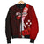 Kosrae Micronesia Men's Bomber Jacket - Coat Of Arm With Hibiscus - Polynesian Pride